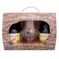 PACK LA CHOUFFE 2 X 330ml + Copa