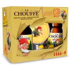 PACK LA CHOUFFE 4 X 330ml + Copa