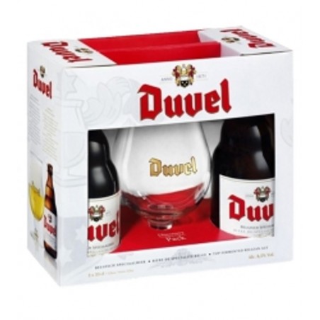 PACK DUVEL 2 X 330ml + COPA