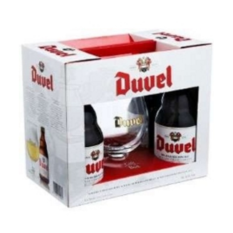 PACK DUVEL 4 X 330ml + COPA