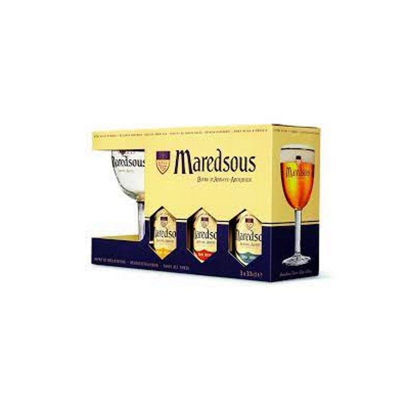 PACK MAREDSOUS 3 X 330ml + COPA